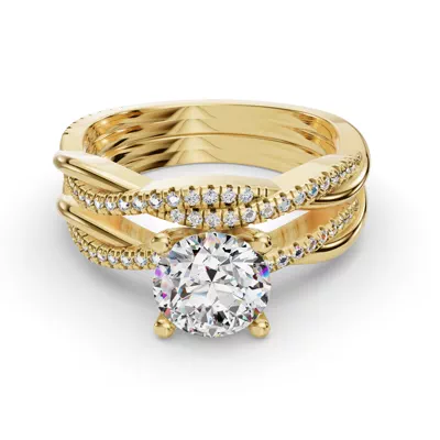 Emily Twisted Pave Band