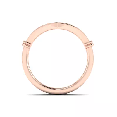 Georgia Art Deco Diamond Band
