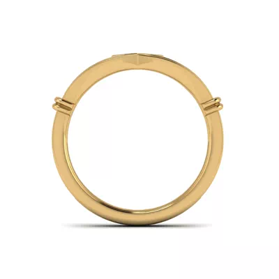 Georgia Art Deco Diamond Band