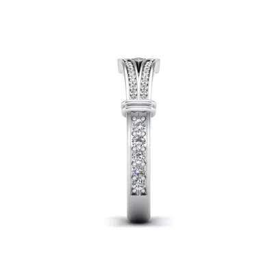 Georgia Art Deco Diamond Band