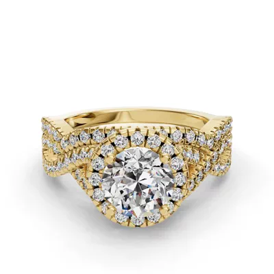 Zoey Curved Diamond Band