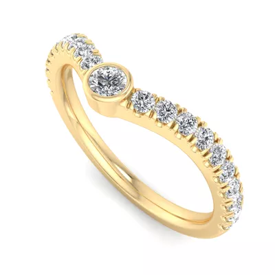 River Pave Band