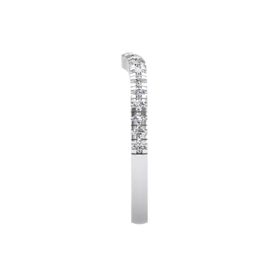 Daisy Curved Pavé Band