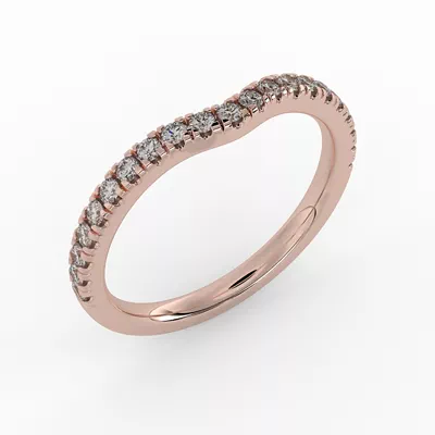 Summer Pavé Diamond Band