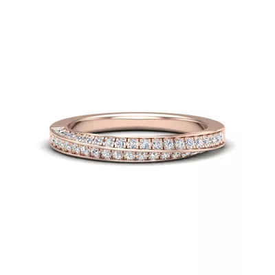 Journee Double-Row Pave Band