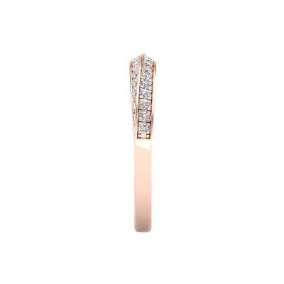 Journee Double-Row Pave Band