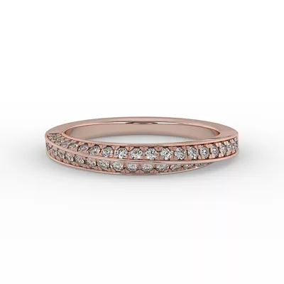 Journee Double-Row Pave Band