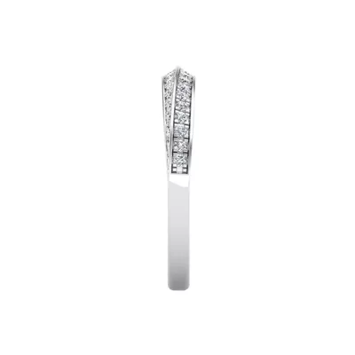 Journee Double-Row Pave Band