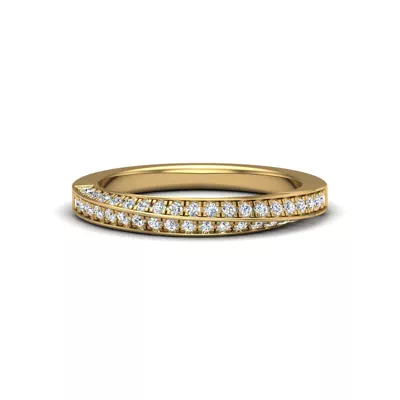 Journee Double-Row Pave Band