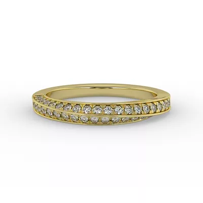 Journee Double-Row Pave Band