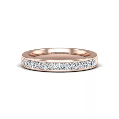Noelle Channel-Set Princess-Cut Band
