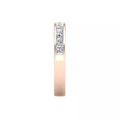 Noelle Channel-Set Princess-Cut Band