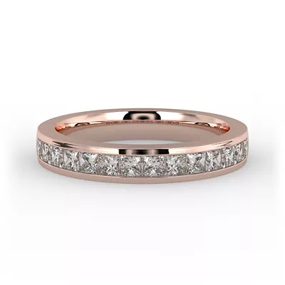 Noelle Channel-Set Princess-Cut Band