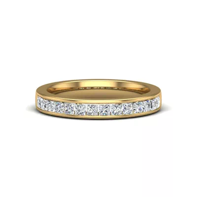 Noelle Channel-Set Princess-Cut Band