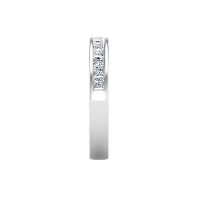 Noelle Channel-Set Princess-Cut Band