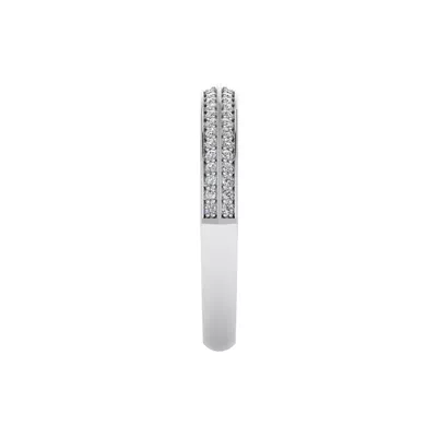 Phoenix Double Row Pave Band