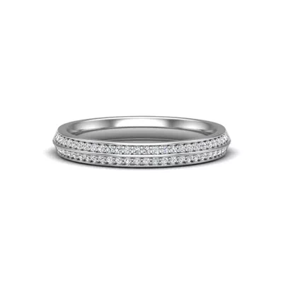 Phoenix Double Row Pave Band