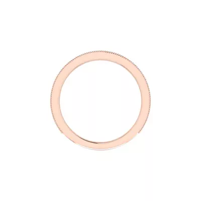 Ryleigh Milgrain Pave Band