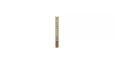 Ryleigh Milgrain Pave Band