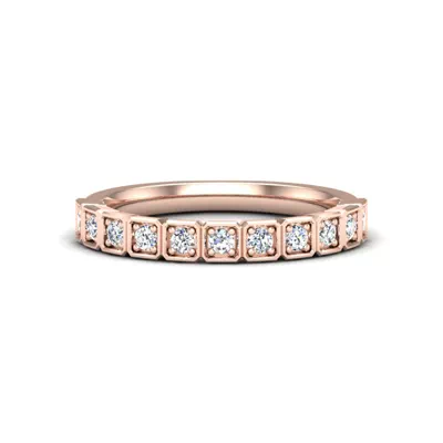 Kenzie Square Pave Band