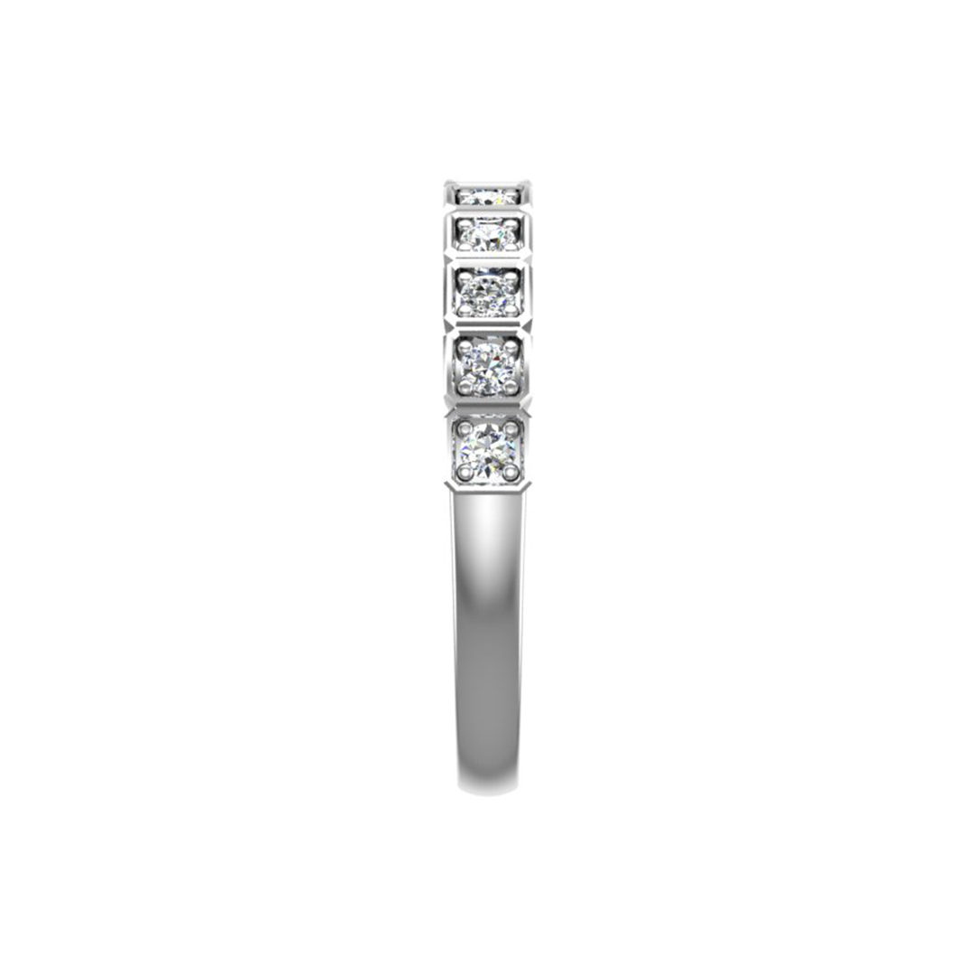 Kenzie Square Pave Band