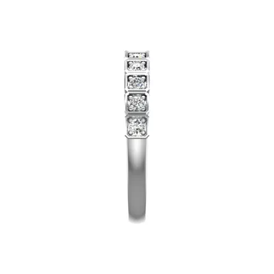 Kenzie Square Pave Band