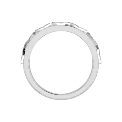 Paige Art Deco Diamond Band