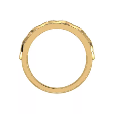 Paige Art Deco Diamond Band