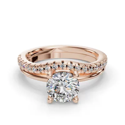 Bella Pavé Contoured Band