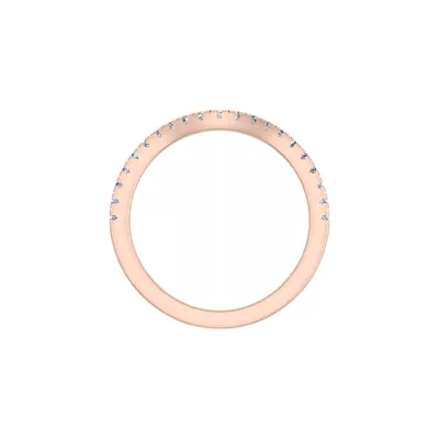 Bella Pavé Contoured Band