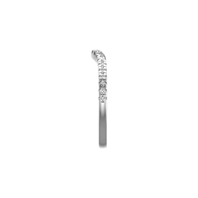 Bella Pavé Contoured Band