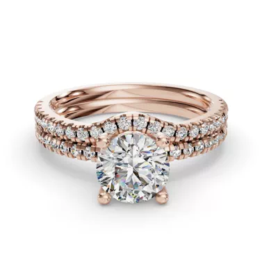 Kennedy Pavé Contoured Band