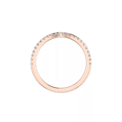 Kennedy Pavé Contoured Band