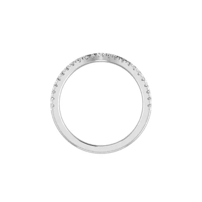 Kennedy Pavé Contoured Band