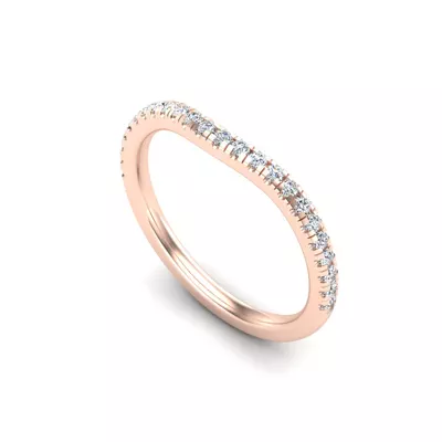 Gabriella Pavé Contoured Band