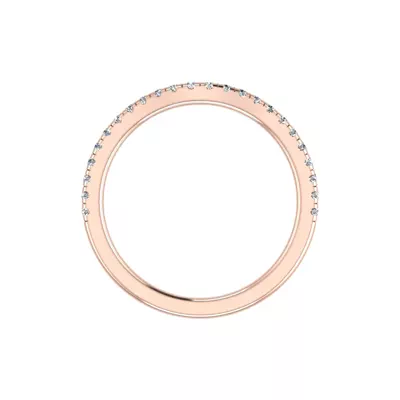 Gabriella Pavé Contoured Band