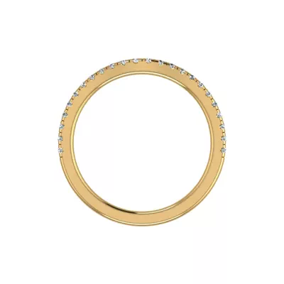 Gabriella Pavé Contoured Band