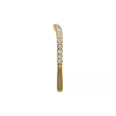 Gabriella Pavé Contoured Band
