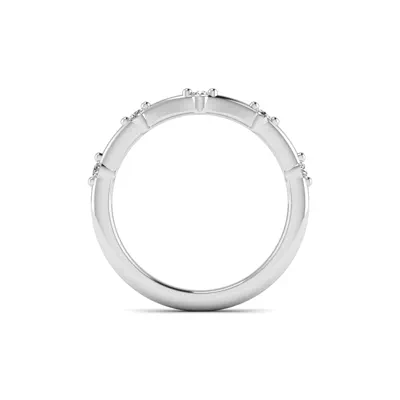 Mariana Curved Pave Band