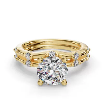 Mariana Curved Pave Band