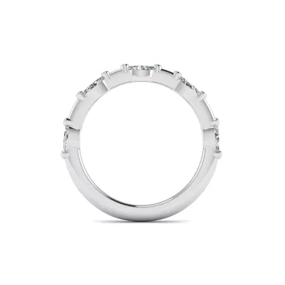 Navy Pave Band