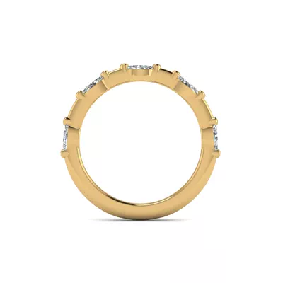 Navy Pave Band