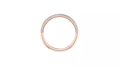 Kira Triple Pave Band