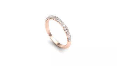 Kira Triple Pave Band