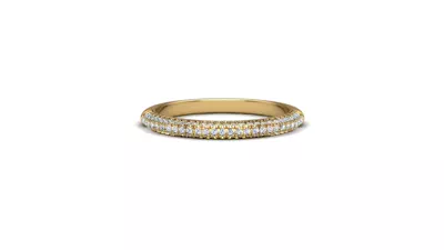 Kira Triple Pave Band