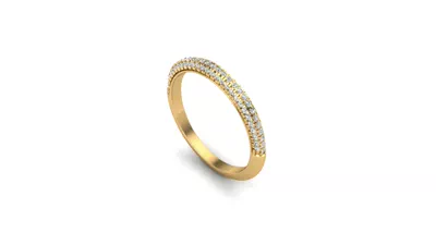 Kira Triple Pave Band