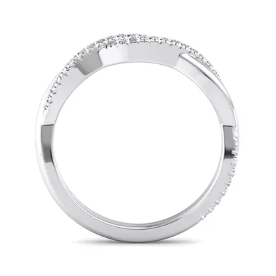 Jimena Twisted Pave Band