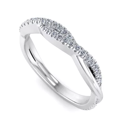 Jimena Twisted Pave Band