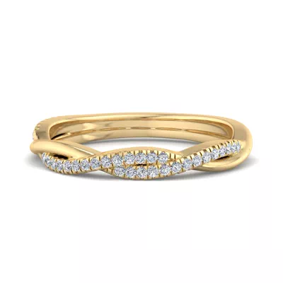 Jimena Twisted Pave Band
