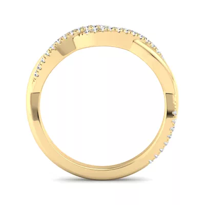 Jimena Twisted Pave Band